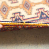 Tribal Rug 70×60cm 手織りトライバルラグ トルクメン