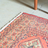 Tribal Rug 82×62cm 手織りトライバルラグ トルクメン
