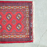 トライバル ラグ 87×66cm イラン手織り 一点物