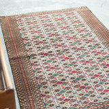 トライバル ラグ 115×80cm イラン手織り 一点物