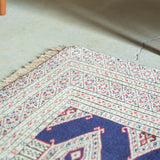 トライバル ラグ 104×74cm イラン手織り 一点物