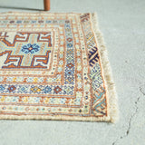 トライバル ラグ 96×70cm イラン手織り 一点物