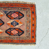 トライバル ラグ 104×52cm イラン手織り 一点物
