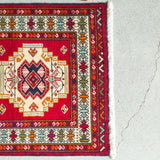 トライバル ラグ 86×66cm イラン手織り 一点物