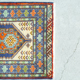 トライバル ラグ 83×66cm イラン手織り 一点物