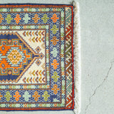 トライバル ラグ 83×66cm イラン手織り 一点物