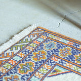 トライバル ラグ 95×65cm イラン手織り 一点物