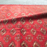 トライバル ラグ 122×65cm イラン手織り 一点物
