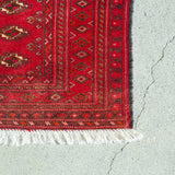 トライバル ラグ 122×65cm イラン手織り 一点物