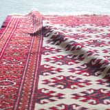 トライバル ラグ 128×100cm イラン手織り 一点物