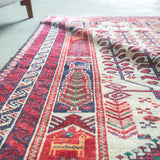 トライバル ラグ 180×100cm イラン手織り 一点物