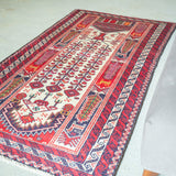トライバル ラグ 180×100cm イラン手織り 一点物
