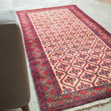 Tribal Rug 184×100cm 手織りトライバルラグ バルーチ