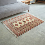 Tribal Rug 140×100cm 手織りトライバルラグ トルクメン