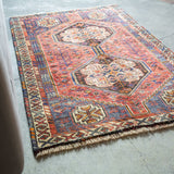 トライバル ラグ 156×102cm イラン手織り 一点物