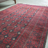 トライバル ラグ 177×96cm イラン手織り 一点物