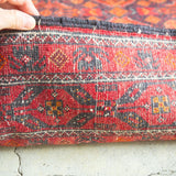 トライバル ラグ 200×105cm イラン手織り 一点物