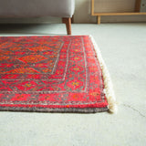 トライバル ラグ 200×105cm イラン手織り 一点物