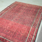トライバル ラグ 175×122cm イラン手織り 一点物