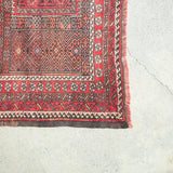 トライバル ラグ 195×140cm イラン手織り 一点物