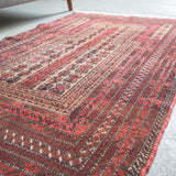 トライバル ラグ 156×100cm イラン手織り 一点物