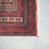 トライバル ラグ 156×100cm イラン手織り 一点物