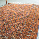 トライバル ラグ 120×96cm イラン手織り 一点物