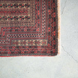 トライバル ラグ 148×94cm イラン手織り 一点物