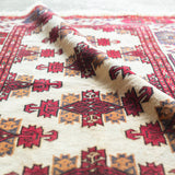 トライバル ラグ 120×84cm イラン手織り 一点物
