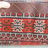 トライバル ラグ 92×62cm イラン手織り 一点物