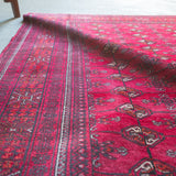 トライバル ラグ 200×125cm イラン手織り 一点物