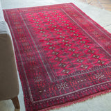 トライバル ラグ 200×125cm イラン手織り 一点物