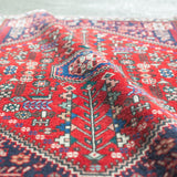 トライバル ラグ 110×70cm イラン手織り 一点物