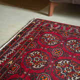 Tribal Rug 200×125cm 手織りトライバルラグ バルーチ