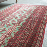 トライバル ラグ 165×90cm イラン手織り 一点物