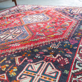 トライバル ラグ 200×160cm イラン手織り 一点物