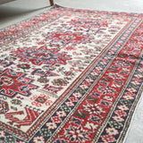 トライバル ラグ 155×100cm イラン手織り 一点物