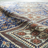 トライバル ラグ 220×155cm イラン手織り 一点物