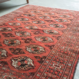 トライバル ラグ 155×110cm イラン手織り 一点物