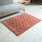 トライバル ラグ 155×110cm イラン手織り 一点物