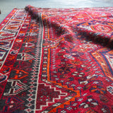 トライバル ラグ 210×155cm イラン手織り 一点物