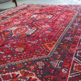 トライバル ラグ 210×155cm イラン手織り 一点物