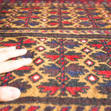 Tribal Rug 164×78cm 手織りトライバルラグ バルーチ