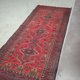 トライバル ラグ 180×65cm イラン手織り 一点物