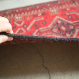 トライバル ラグ 180×65cm イラン手織り 一点物