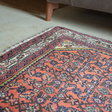 トライバル ラグ 150×105cm イラン手織り 一点物