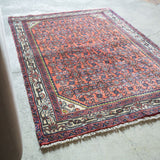 トライバル ラグ 150×105cm イラン手織り 一点物