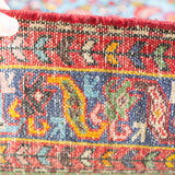 トライバル ラグ 130×80cm イラン手織り 一点物