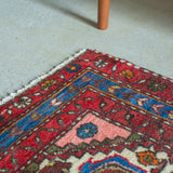 トライバル ラグ 125×77cm イラン手織り 一点物
