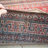 トライバル ラグ 147×95cm イラン手織り 一点物